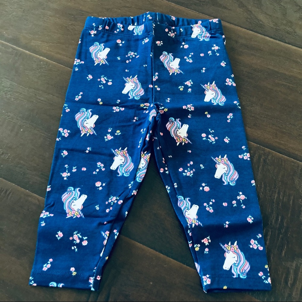 Carter’s Baby Girl Leggings Bundle, 3 Count - Picture 7 of 13